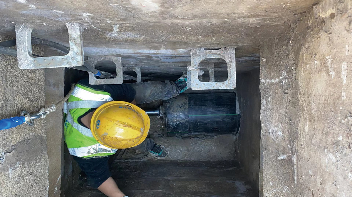 宝应HDPE短管内衬法